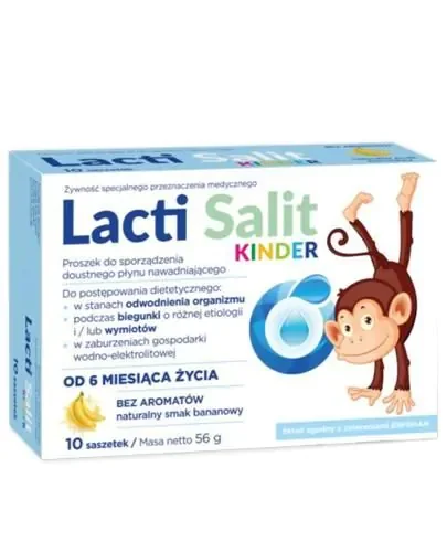 Lacti Salit Kinder, 10 saszetek