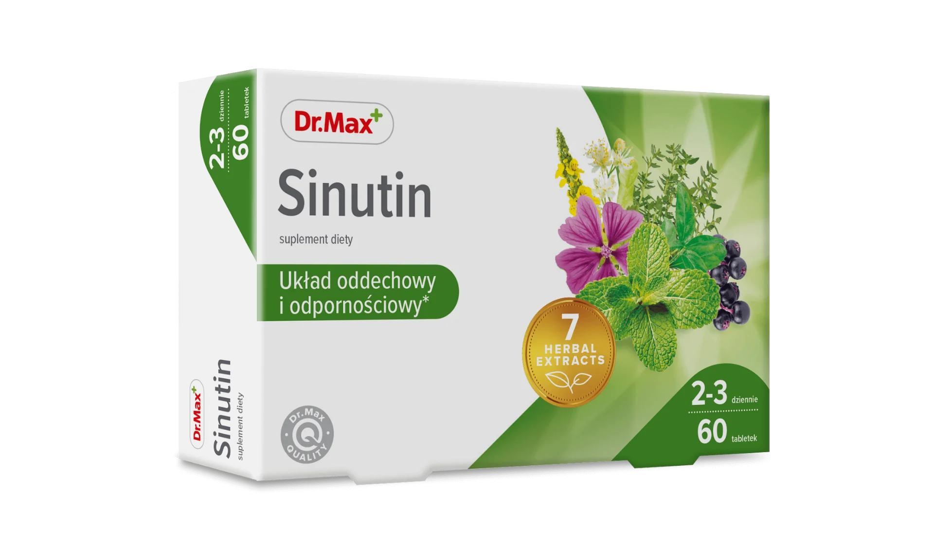 Sinutin Dr.Max, suplement diety, 60 tabletek