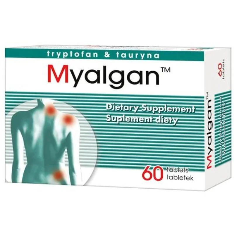 Myalgan+, suplement diety, 60 tabletek