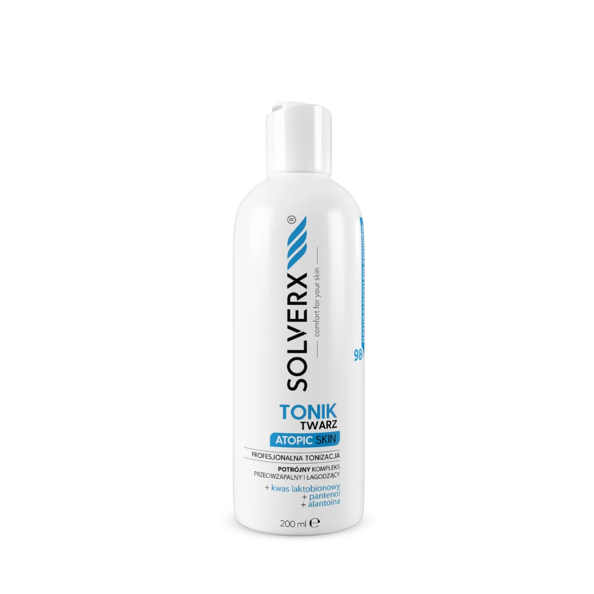 Solverx Atopic Skin tonik dla skóry atopowej łagodzący, 200 ml