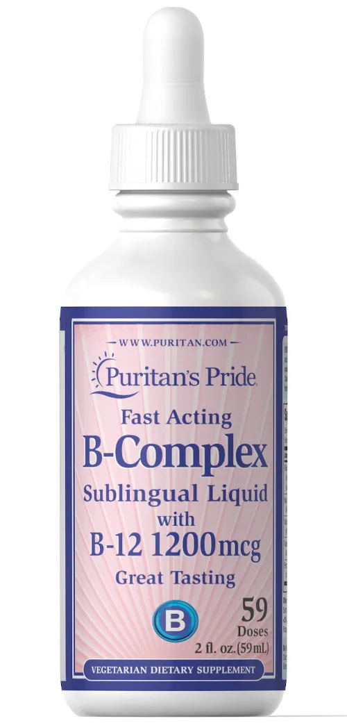 B-complex z witaminą b-12, suplement diety, płyn, 50 ml