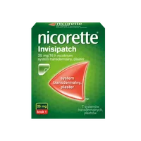 Nicorette Invisipatch, 25 mg/16 h nicotinum, 7 plastrów
