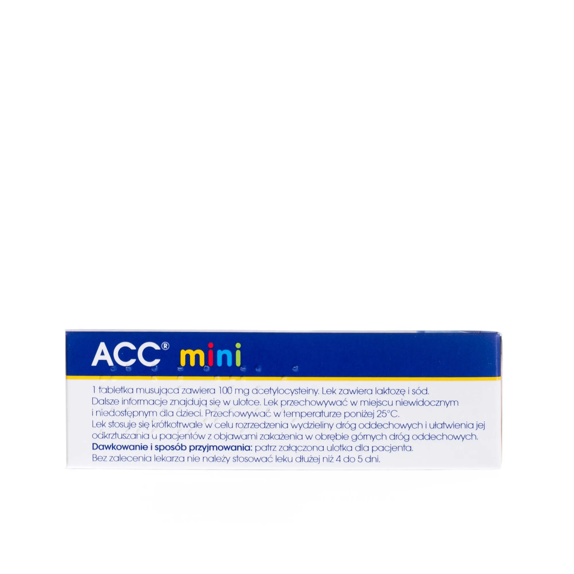 ACC mini, 100 mg, 20 tabletek musujących 