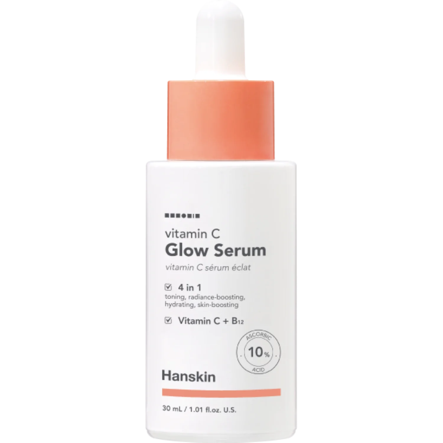 Hanskin serum do twarzy rozświetlające z witaminą C, 30 ml