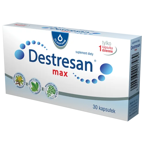 Destresan Max, suplement diety, 24 kapsułki