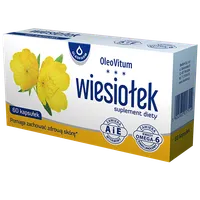 OleoVitum Wiesiołek, suplement diety, 60 kapsułek
