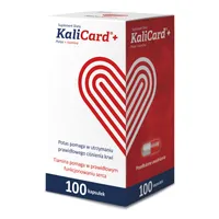 Kalicard+,  suplement diety, 100 kapsułek twardych