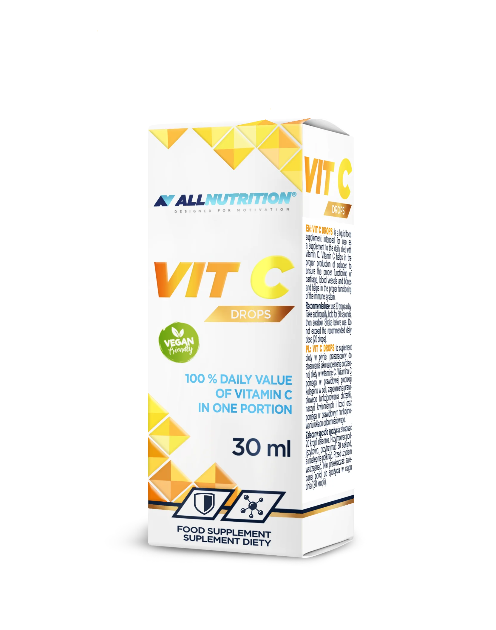 Allnutrition Witamina C Drops, 30 ml