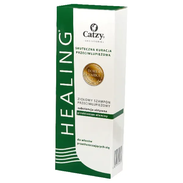 Healing Herbal ziołowy szampon przeciwłupieżowy do włosów przetłuszczających się , 200 ml