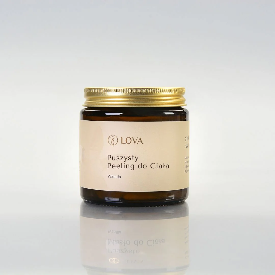 Lova puszysty peeling do ciała wanilia, 120 ml