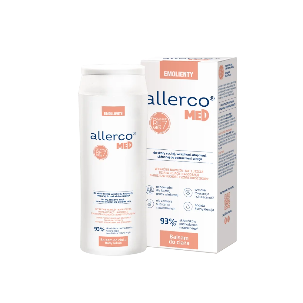 Allerco, balsam do ciała, skóra sucha, wrażliwa i atopowa, 250 ml