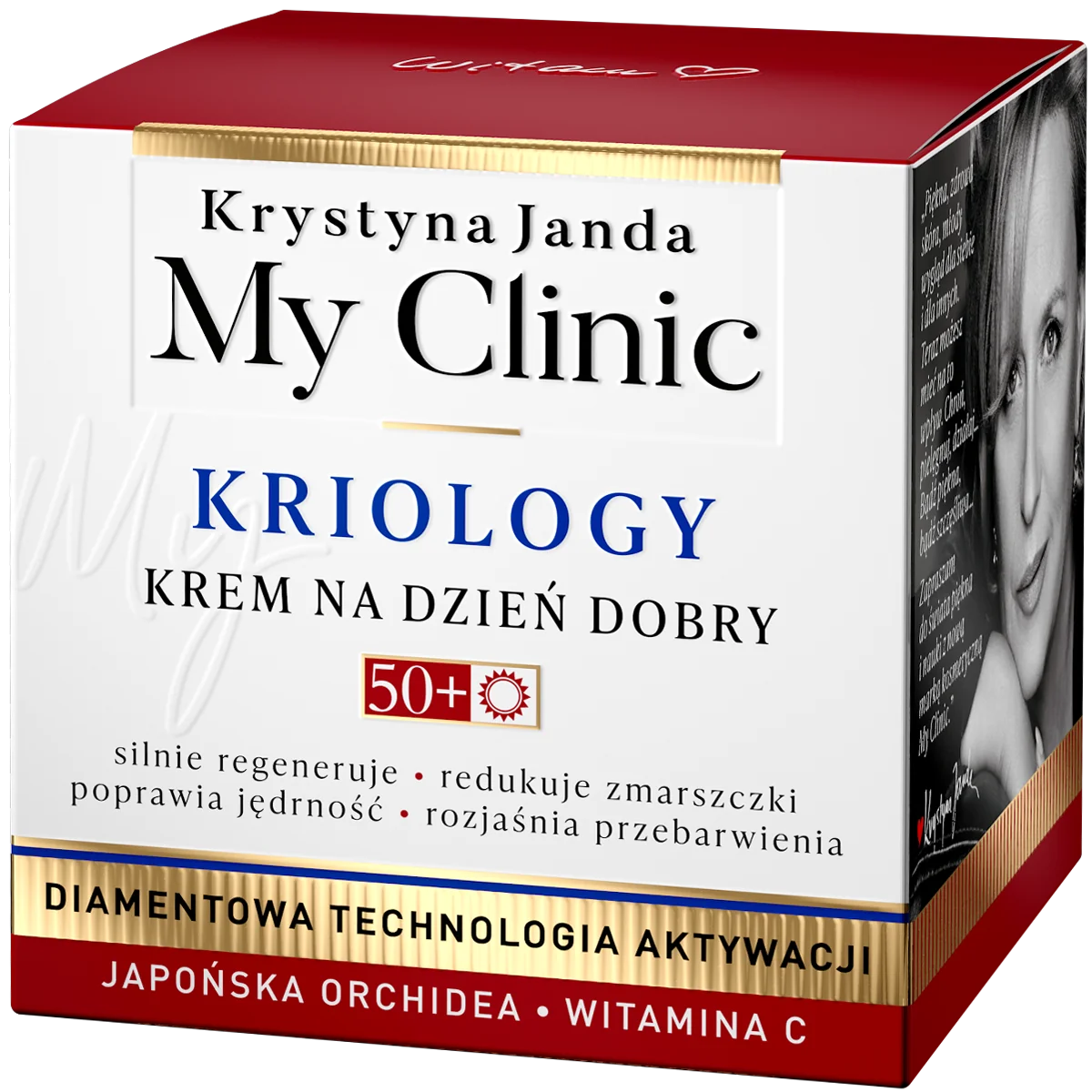 Janda My Clinic KRIOLOGY, krem na dzień dobry 50+, 50 ml