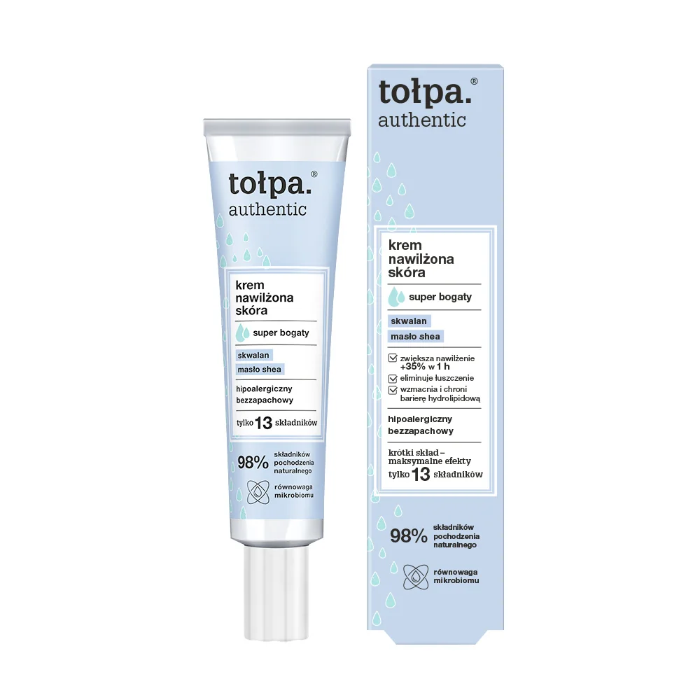 Tołpa Authentic, krem do twarzy super bogaty, 40 ml