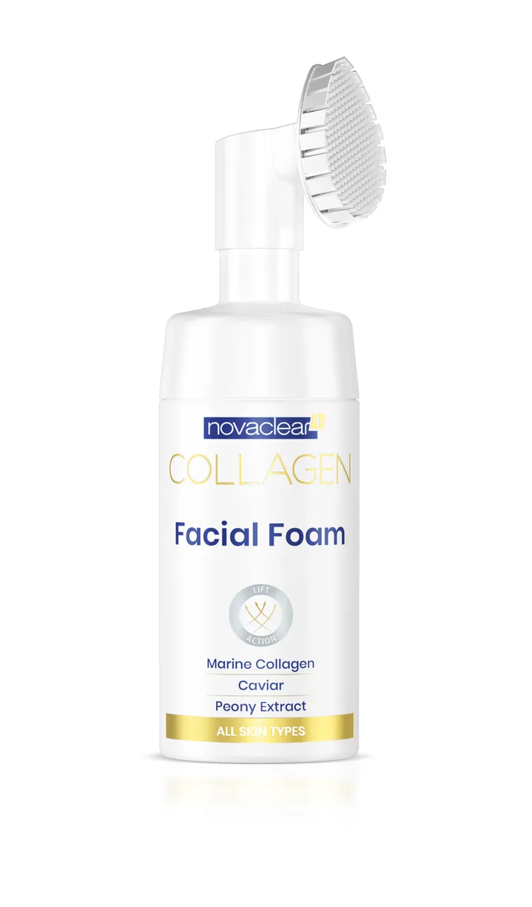 Novaclear Collagen, pianka do mycia twarzy, 100 ml