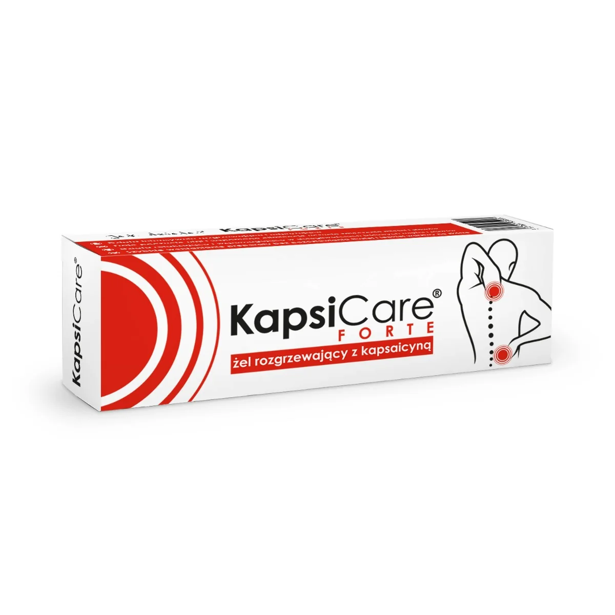 KapsiCare Forte, żel rozgrzewający z kapsaicyną, 100 g