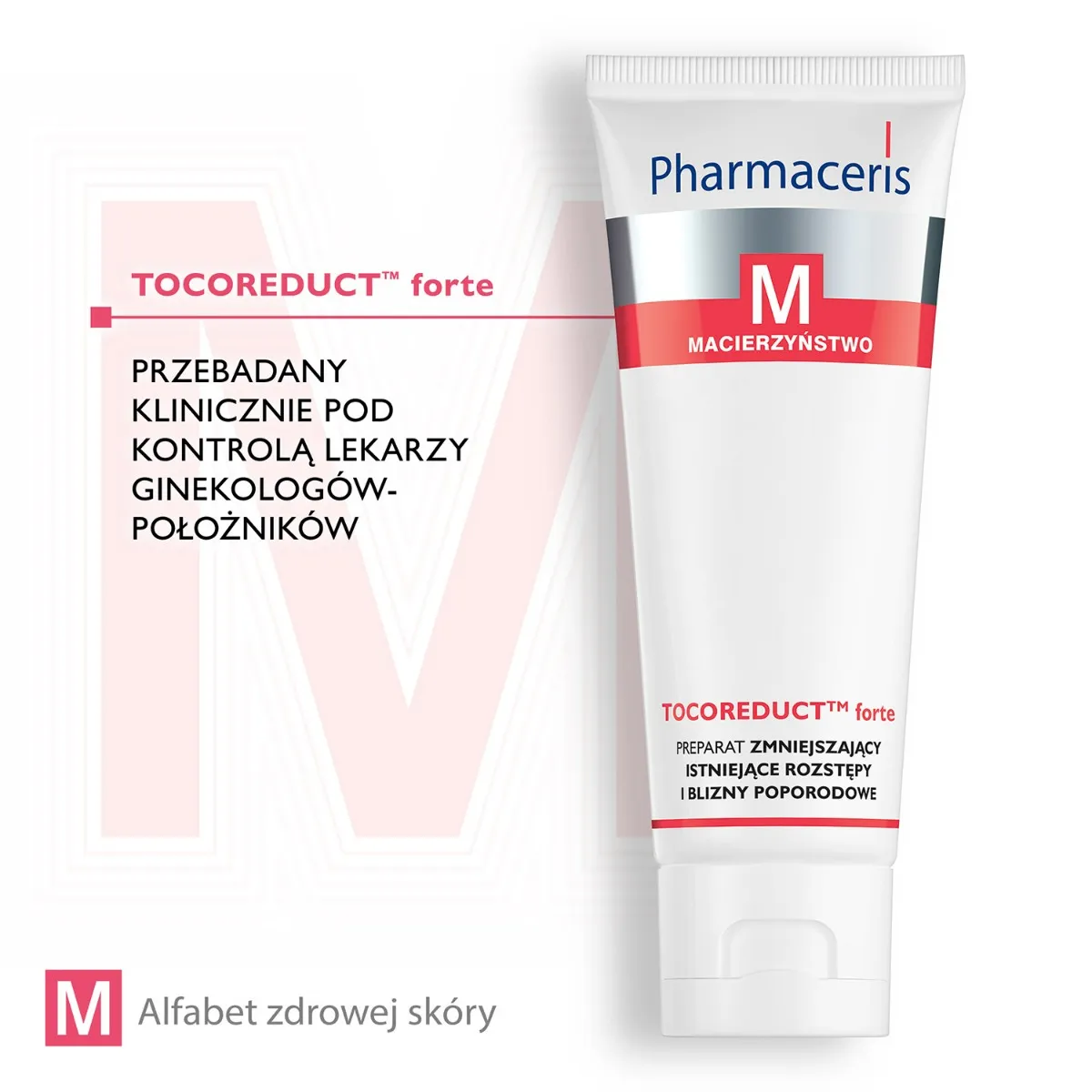 Pharmaceris M Tocoreduct forte, preparat zmniejszający istniejące rozstępy i blizny poporodowe, 75 ml 