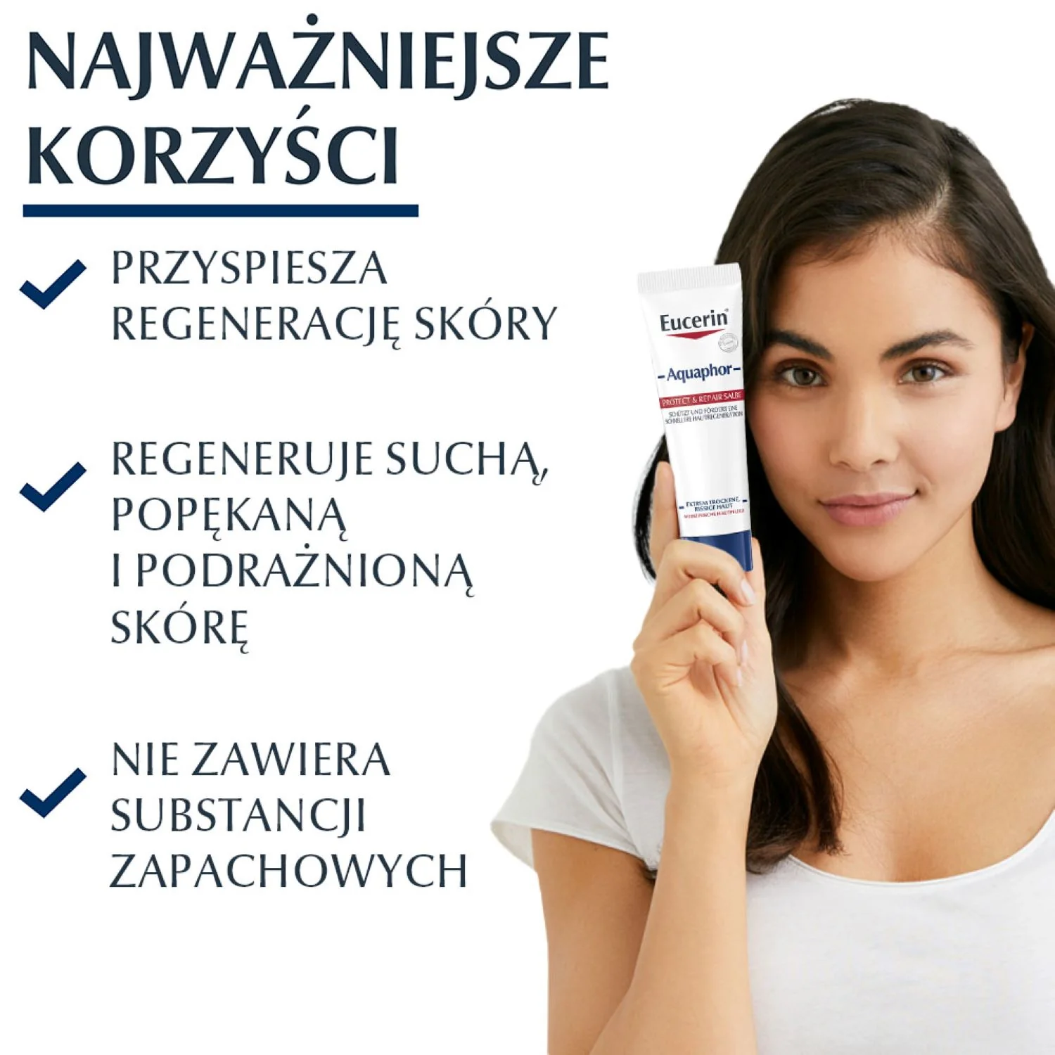 Eucerin Aquaphor maść regenerująca, 220 ml