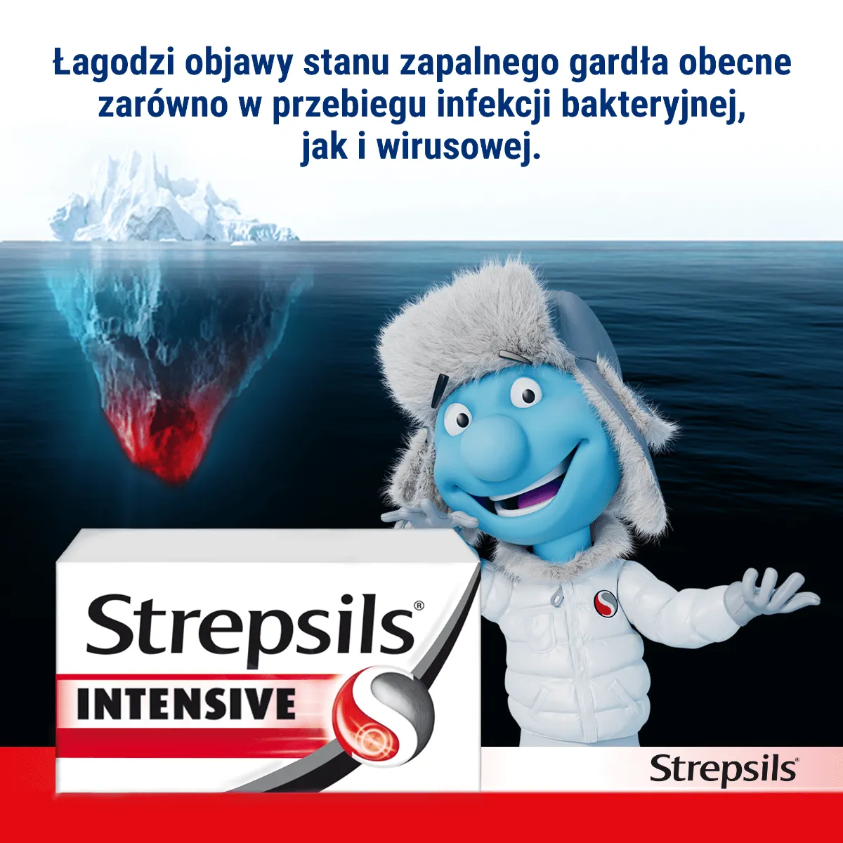 Strepsils Intensive, 8,75 mg, 16 tabletek do ssania 