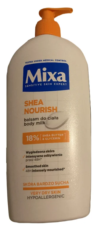 Mixa Intensywne Odżywienie, mleczko do ciała, 400 ml