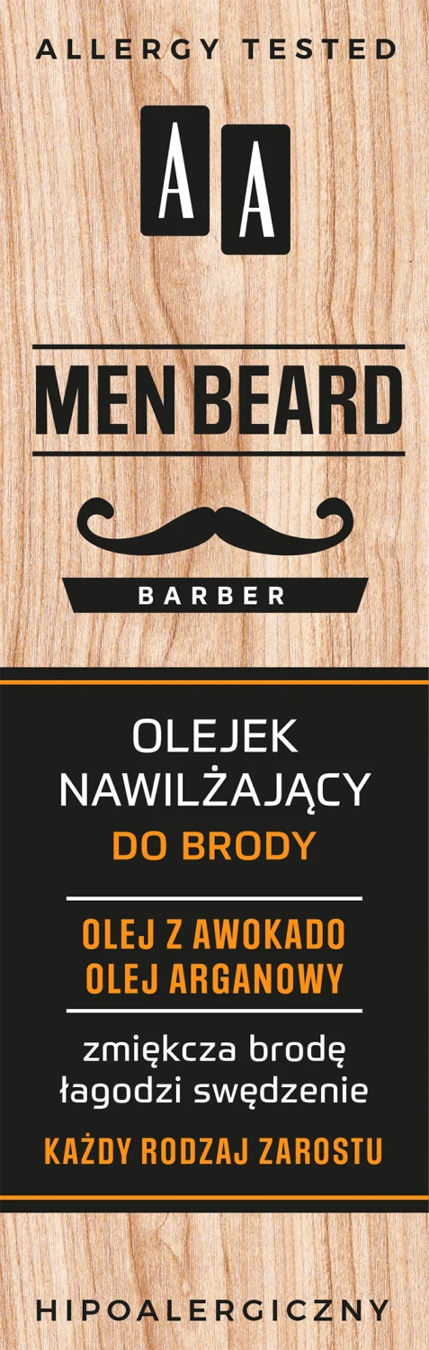 AA MEN Beard, olejek nawilżający do brody, 30 ml