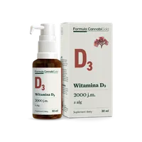 CannabiGold Formula, Witamina D3 z alg, suplement diety, 30 ml