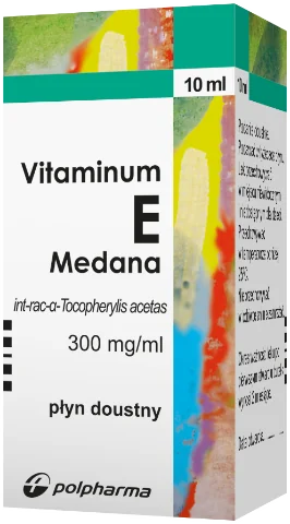 Vitaminum E Medana, 0,3g/ml,  płyn doustny, 10 ml