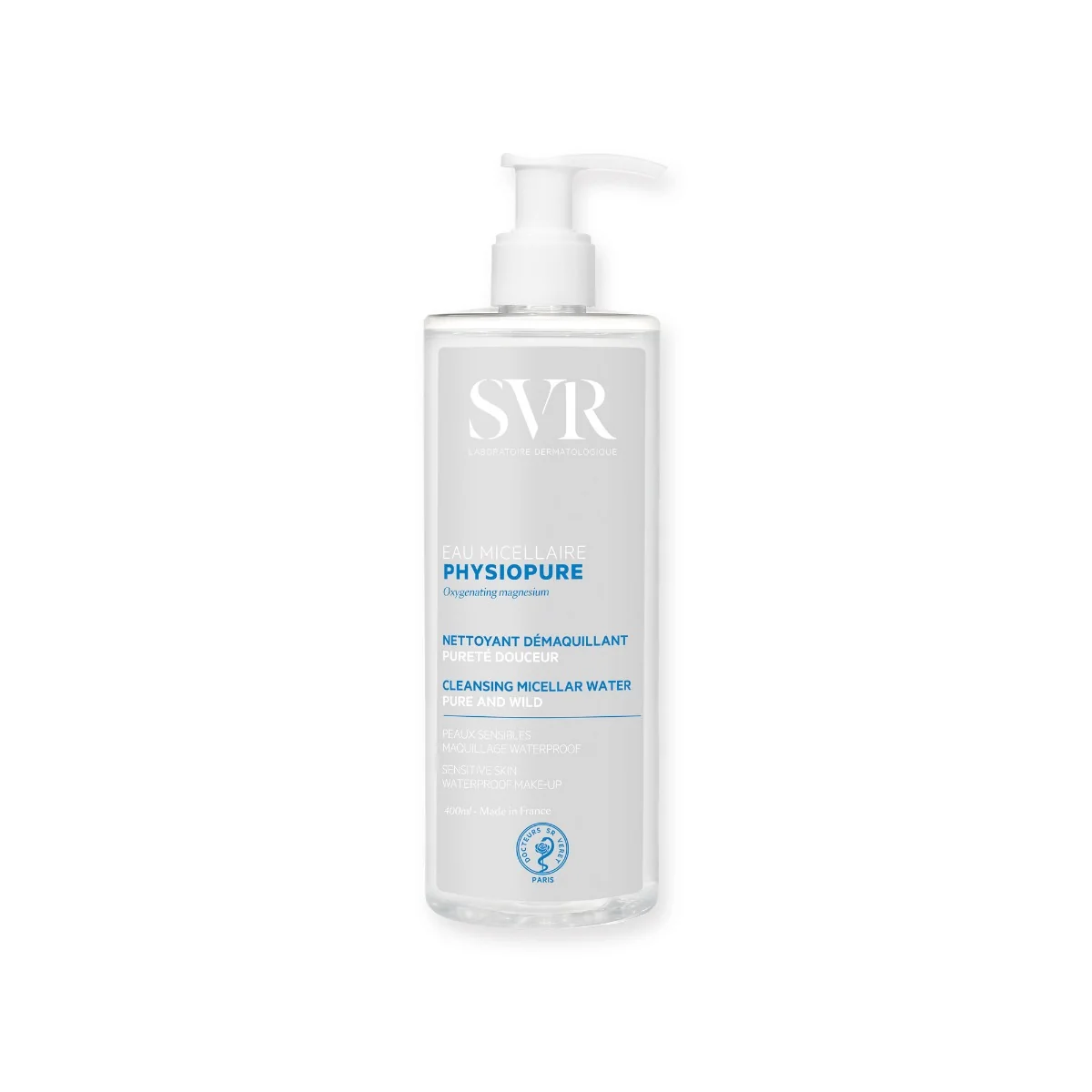 SVR Physiopure Eau Micellaire, woda micelarna, 400 ml