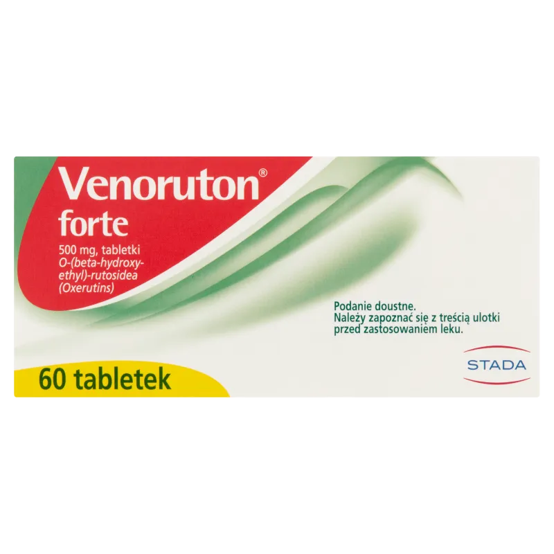 Venoruton forte, 500 mg, 60 tabletek