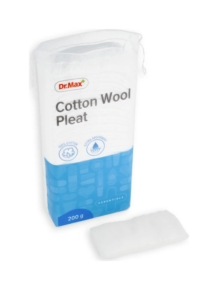 Cotton wool pleat Dr. Max wata bawełniana, 200 g