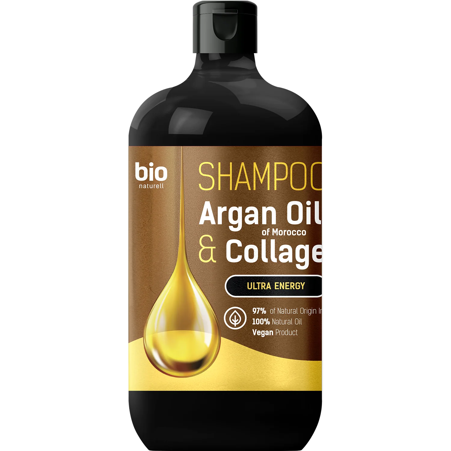 Bio Naturell Argan Oil of Morocco & Collagen szampon do wszystkich rodzajów włosów, 946 ml