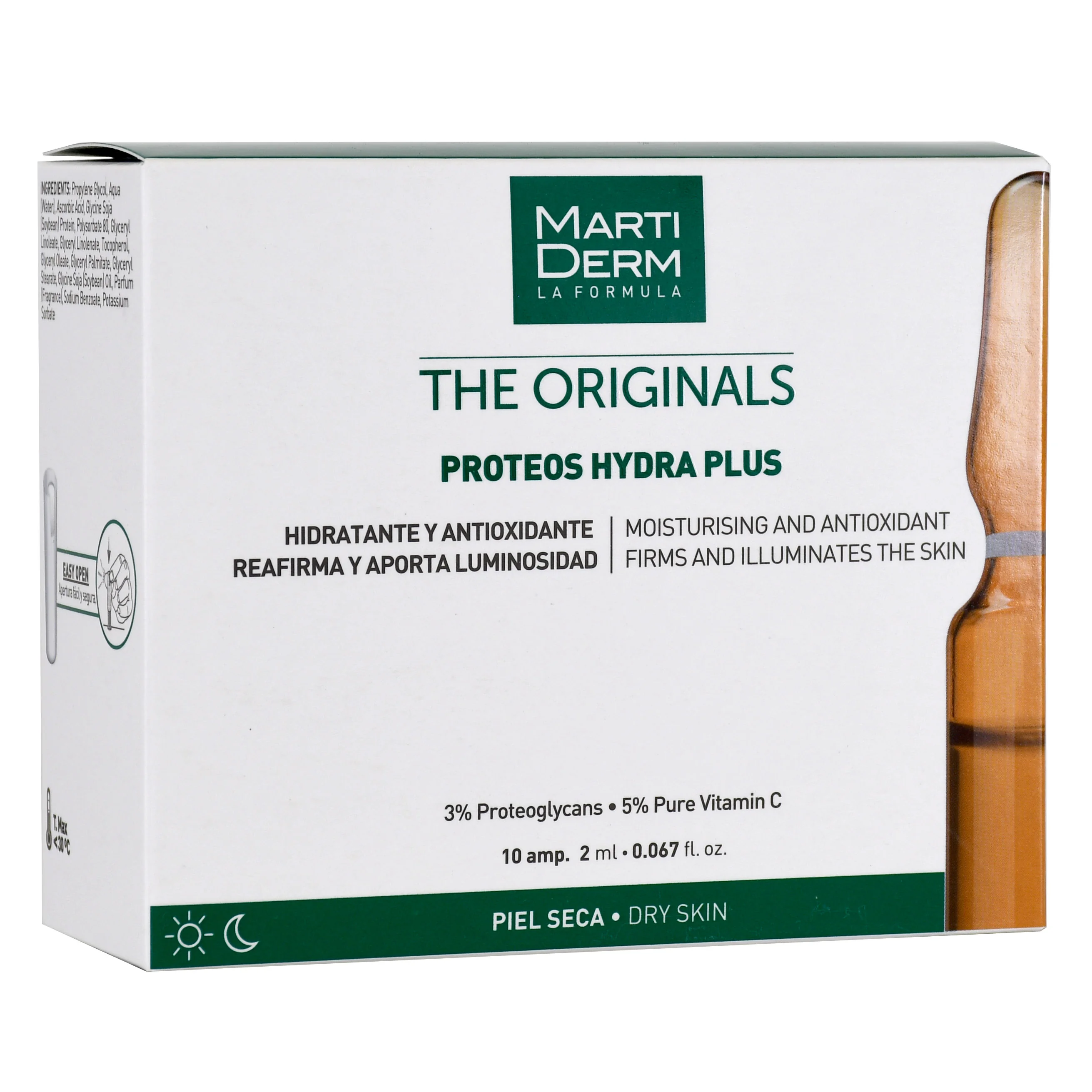 Martiderm The Originals Proteos Hydra Plus,serum do twarzy w ampułce 10, x 2 ml