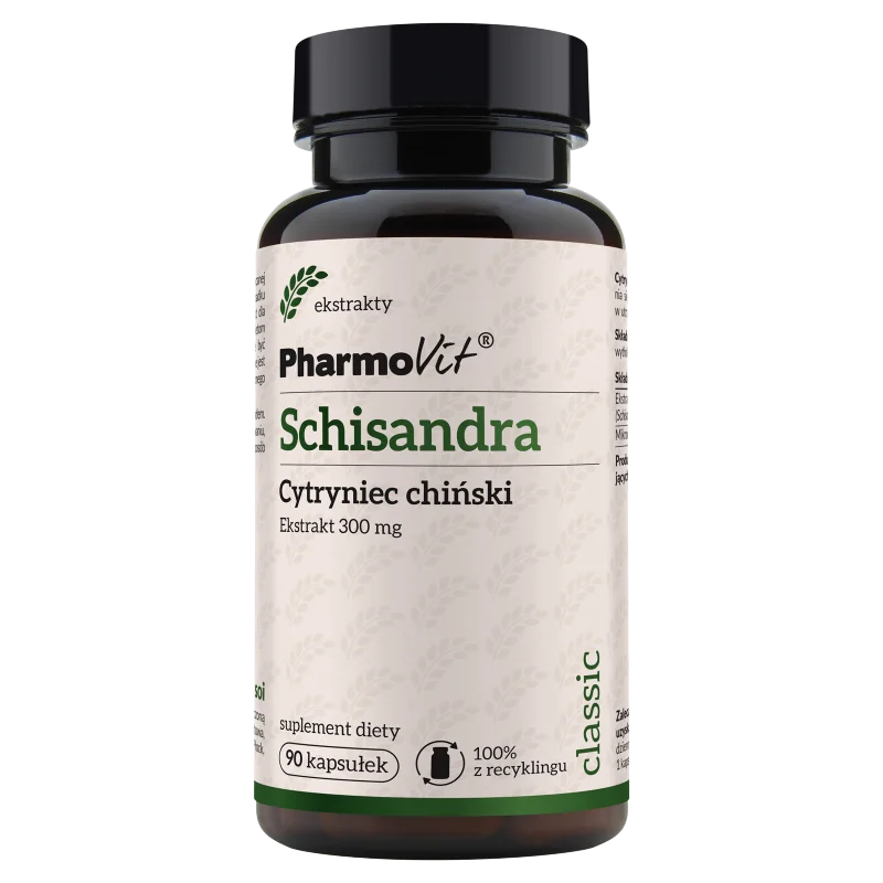 Schisandra Pharmovit, suplement diety, 90 kapsułek