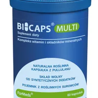 Bicaps Multi, suplement diety, 60 kapsułek