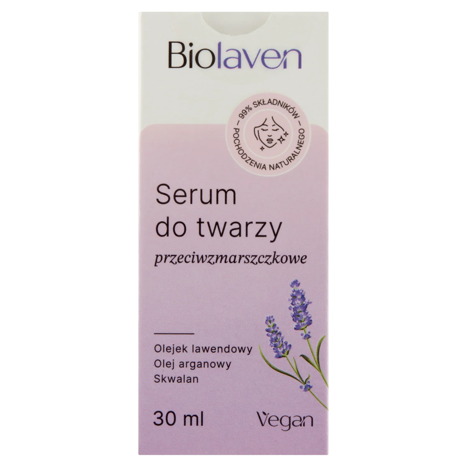 Biolaven, przeciwzmarszczkowe serum do twarzy, 30 ml