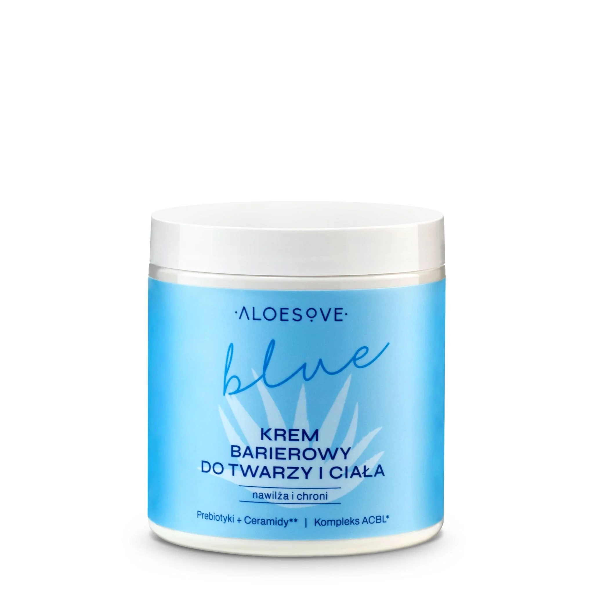 Aloesove Blue krem barierowy do twarzy i ciała, 250 ml