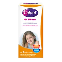 Calpol 6 Plus - Syrop o smaku pomarańczowym, 100ml