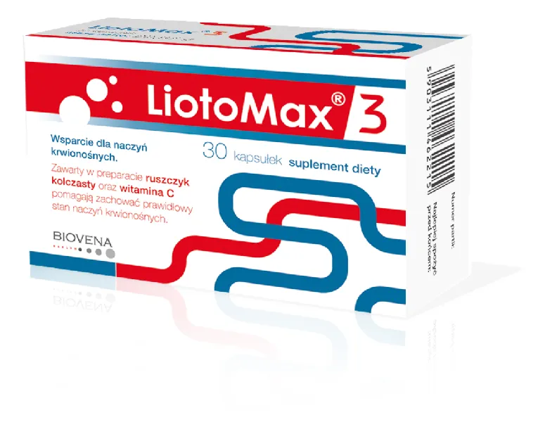 LiotoMax 3, suplement diety, 30 kapsułek