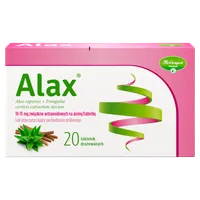 Alax, 20 tabletek drażowanych