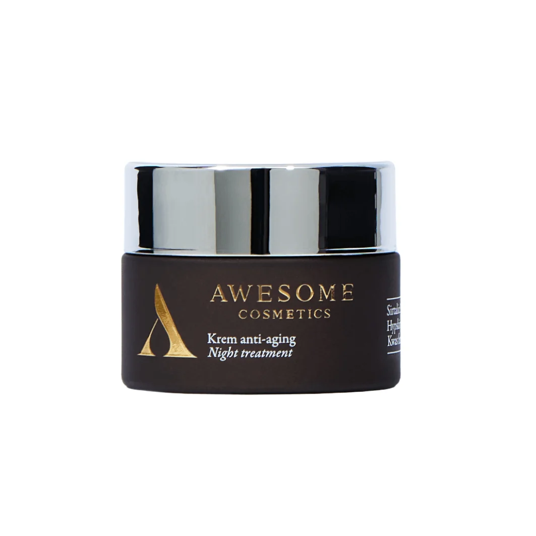 Awesome Cosmetic, Krem na noc anti aging Night treatment, 50 ml