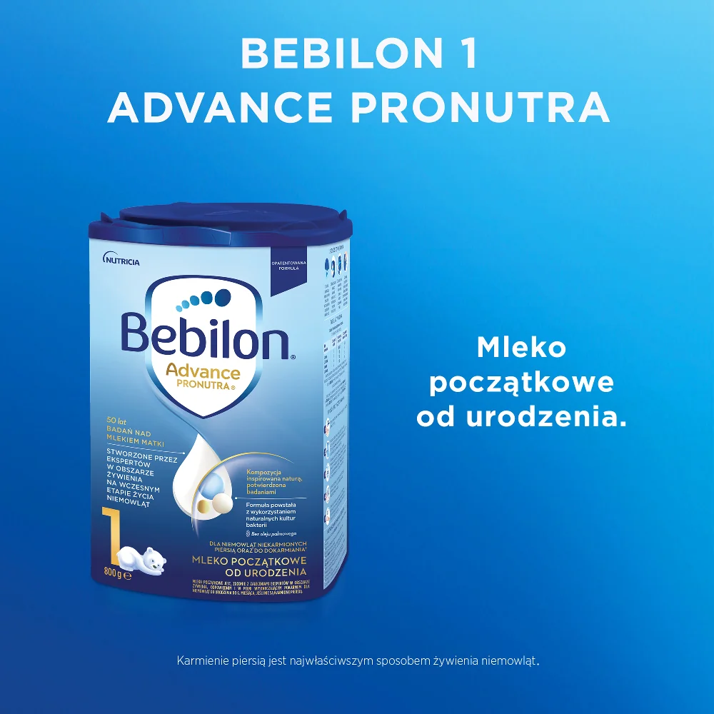 Bebilon Pronutra-Advance 1 mleko początkowe od urodzenia, 800 g