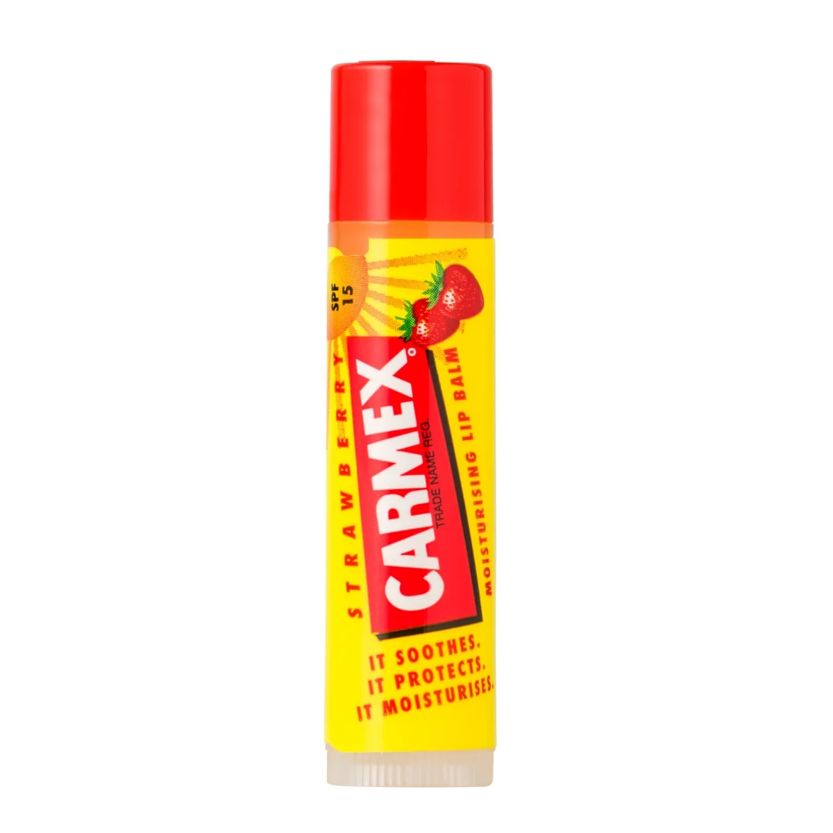 Carmex Strawberry, nawilżający balsam do ust w sztyfcie, 4,25 g