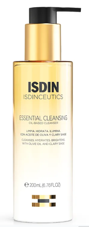 ISDIN Isdinceutics Essential Cleansing Oczyszczający olejek do mycia twarzy, 200 ml