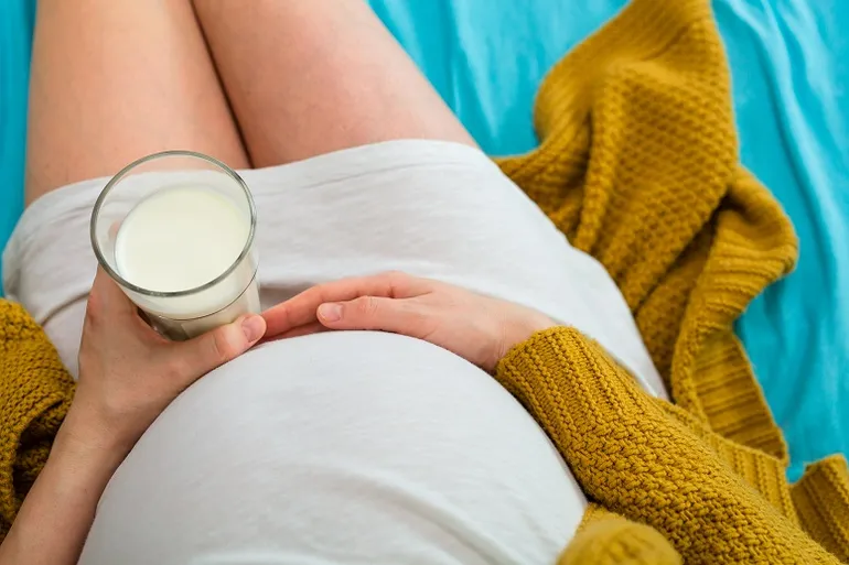 productos lácteos durante el embarazo