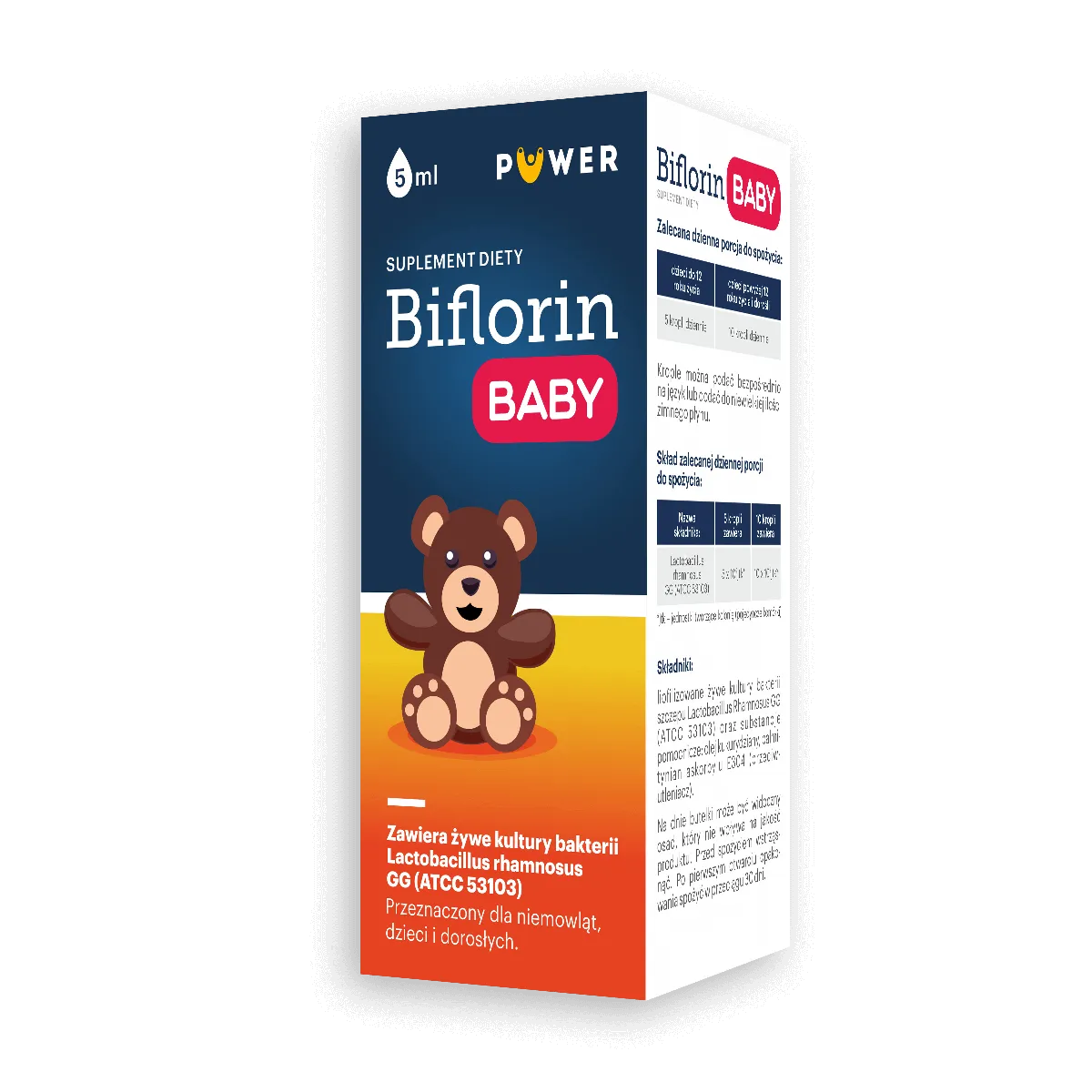 Biflorin IGG Baby, suplement diety, 5 ml