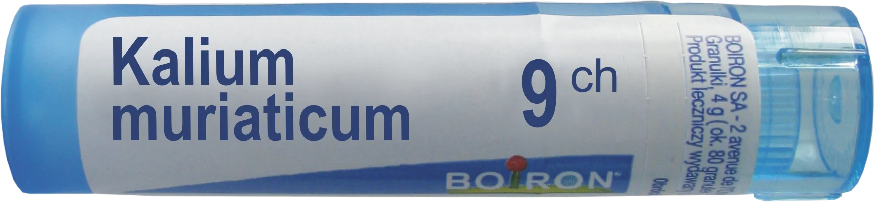 Boiron Kalium muriaticum 9 CH, granulki, 4 g