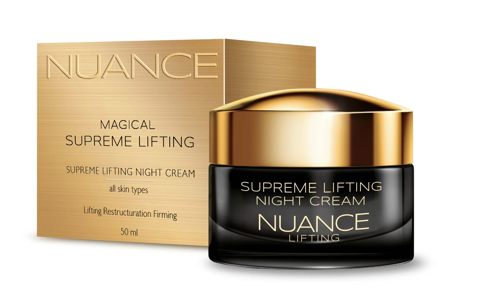 Nuance Magical Supreme Lifting, krem na noc, 50 ml