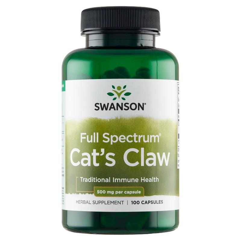 Swanson Cat's Claw, suplement diety, 100 kapsułek