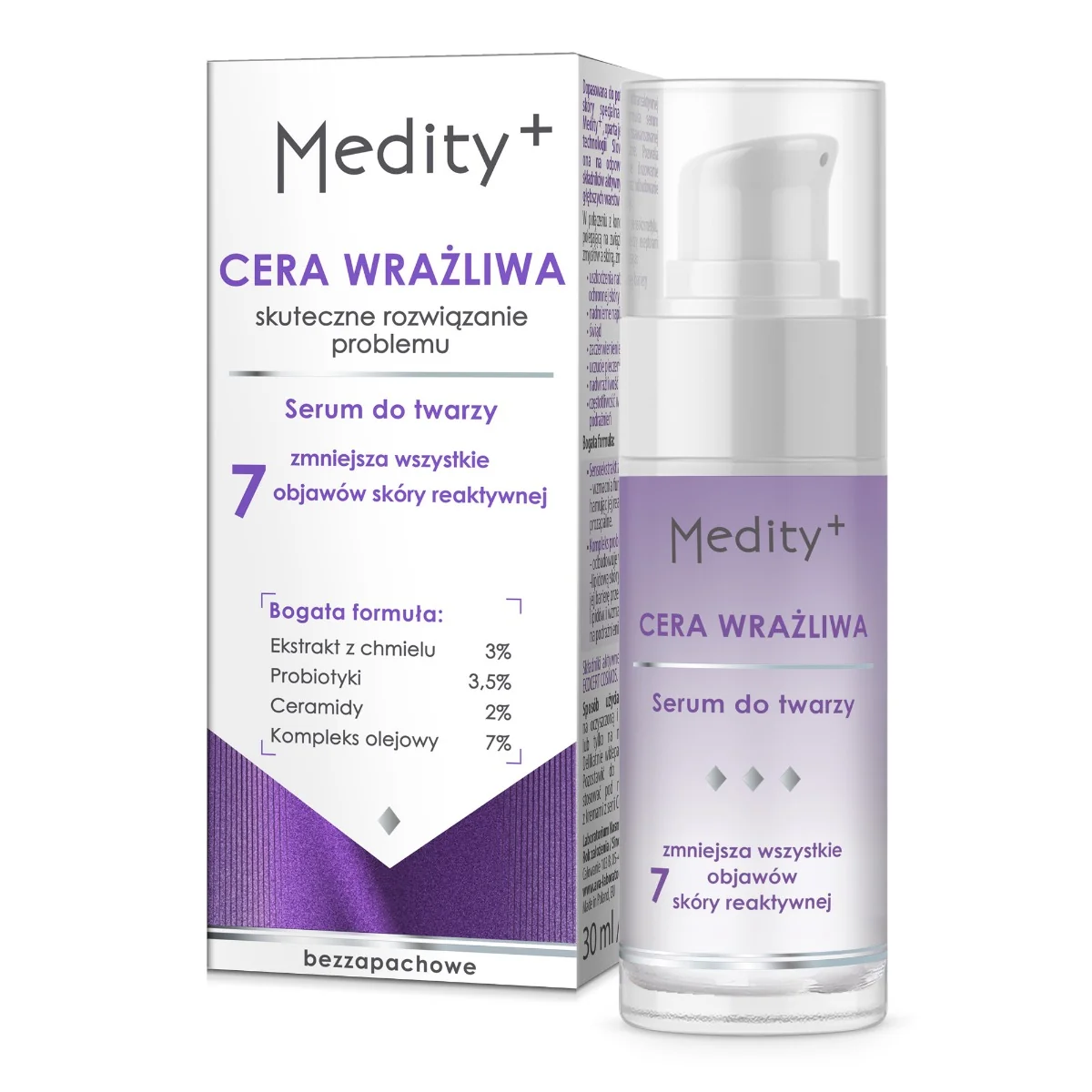 AVA Medity+ Cera wrażliwa, serum do twarzy, 30 ml