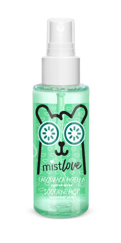 Floslek Mistlove, łagodząca mgiełka ogórek aloes, 95 ml