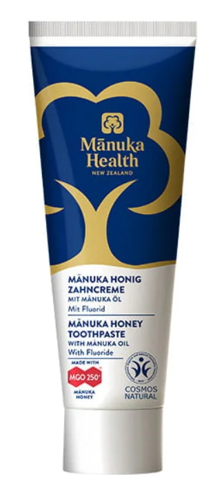 Manuka Health, pasta do zębów z miodem manuka MGO™ 250+ i olejkiem manuka, 75 ml